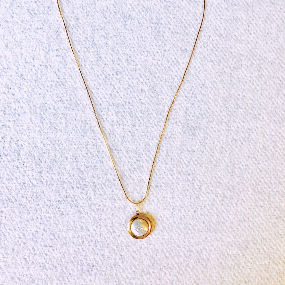 Gold and Silver Locket